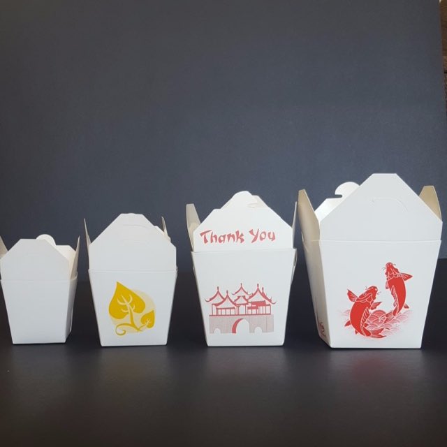 White Food Pails