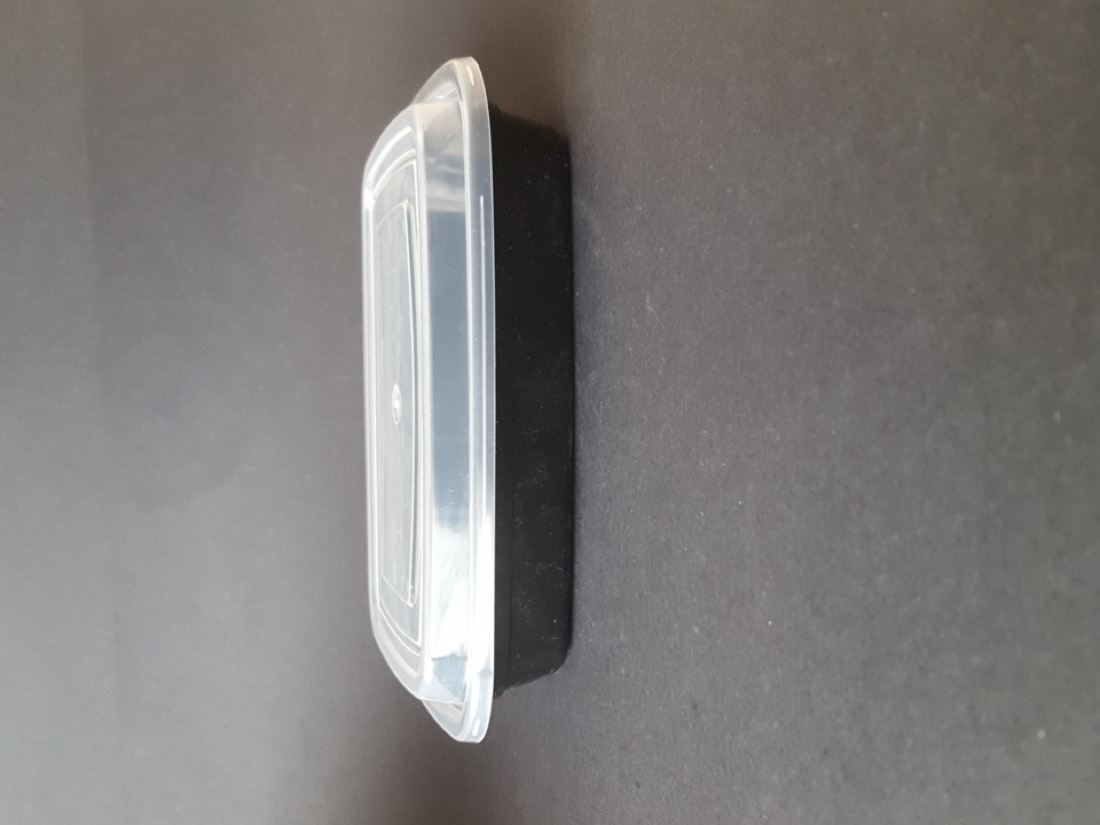 28 oz Rectangular Containers with Lids