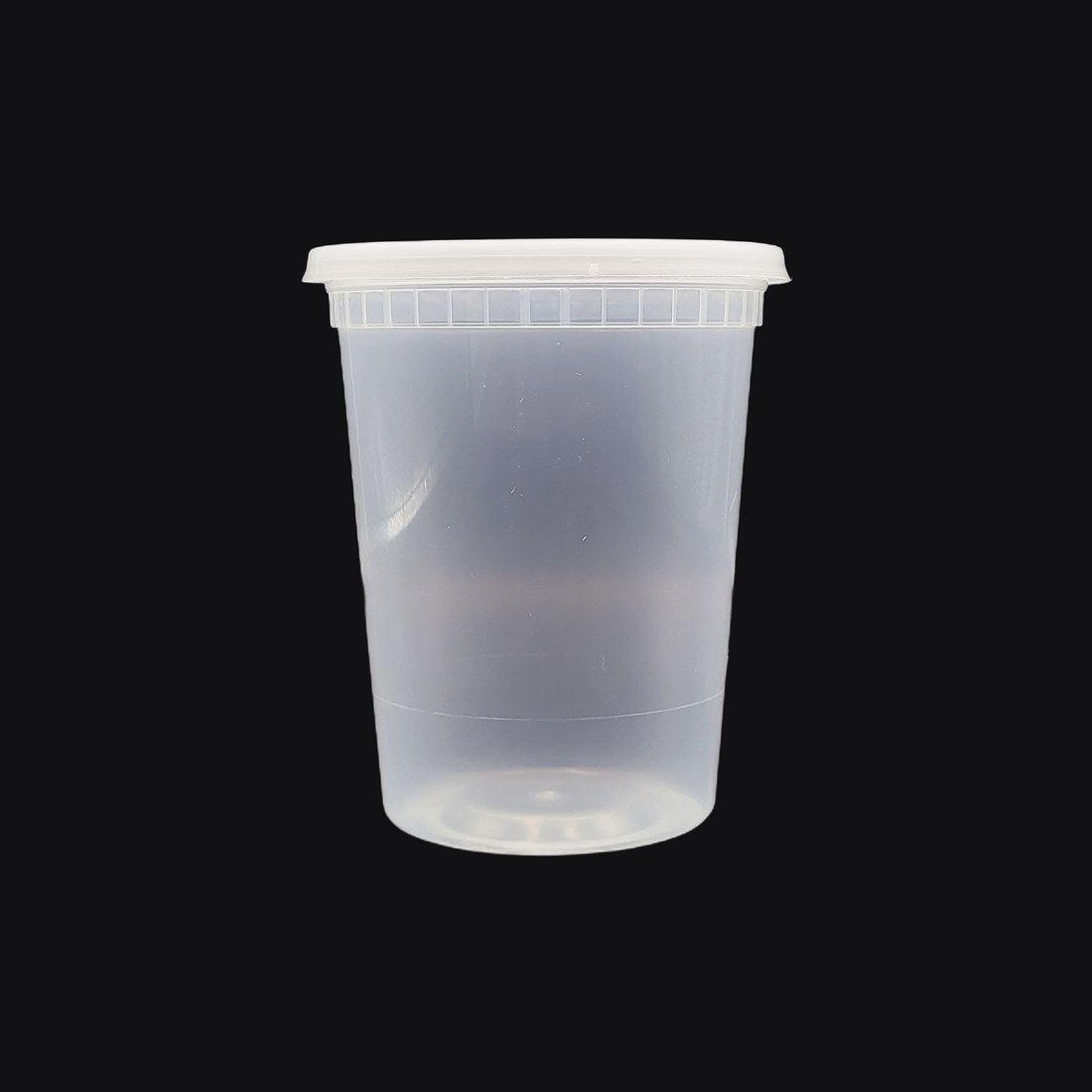 Safelock Clear Container 32 oz, with Lid