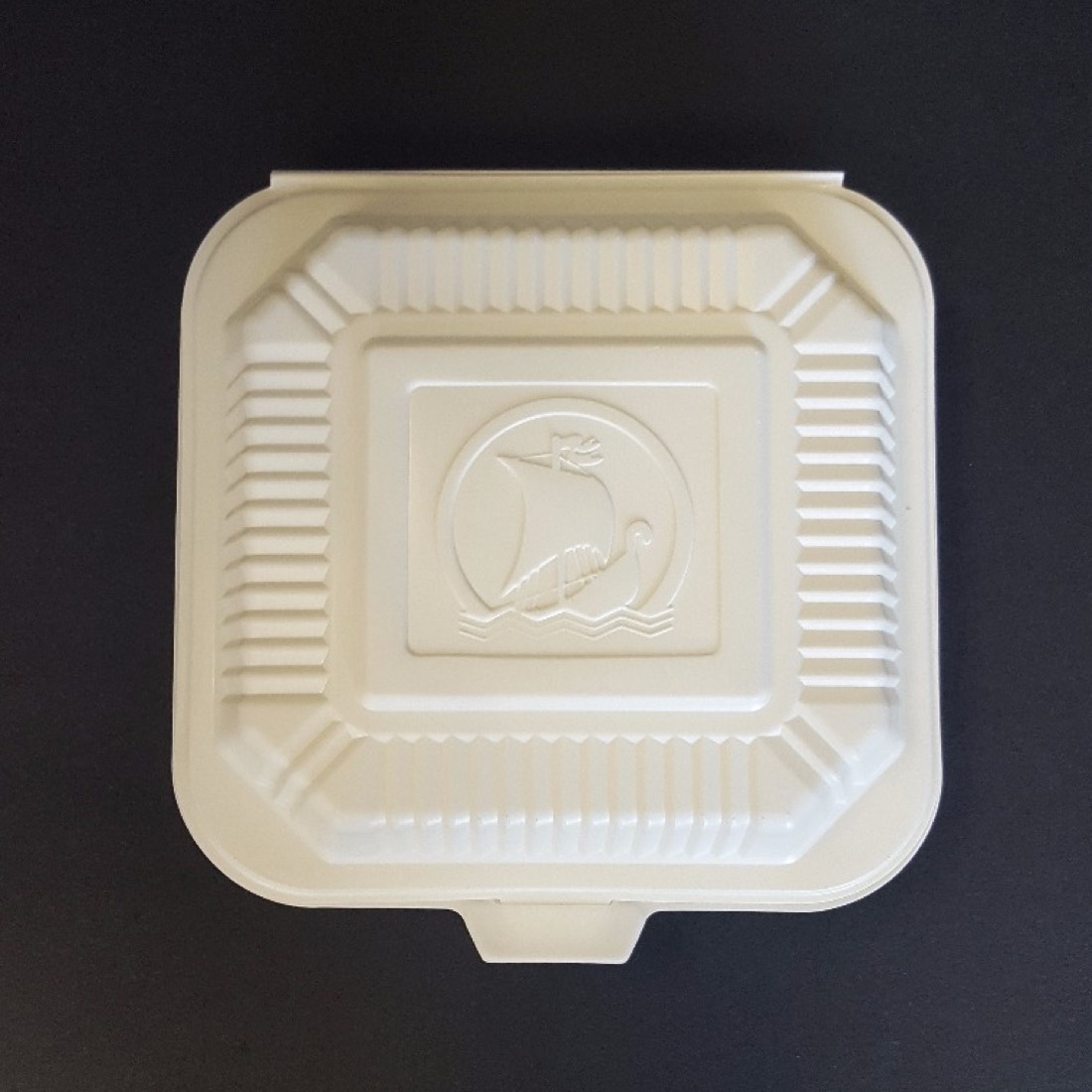 P.P Box - 8" x 8" x 2.25" (New Style) 3 Compartments