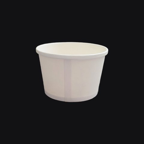 Paper Deli Container 8 oz, White