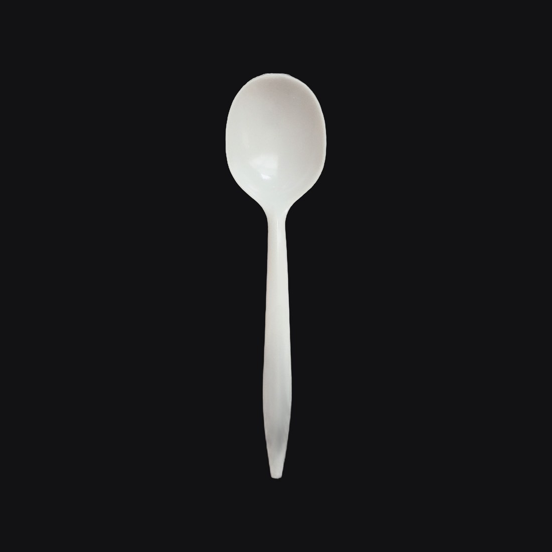 Soup Spoon, Round, Plastic
